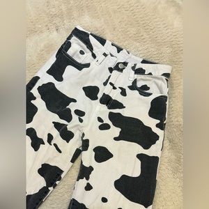 Cow Print jeans!
